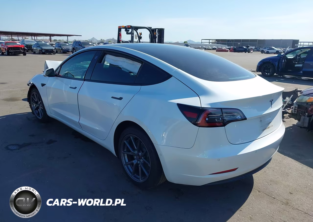 2021 Tesla Model 3 Standard Range Plus Rear-Wheel Drive VIN:5YJ3E1EA3MF994320 - 3