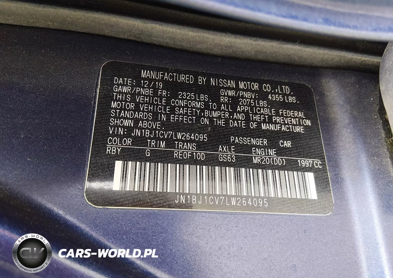 2020 Nissan Rogue Sport S Fwd Xtronic Cvt VIN:JN1BJ1CV7LW264095 - 9