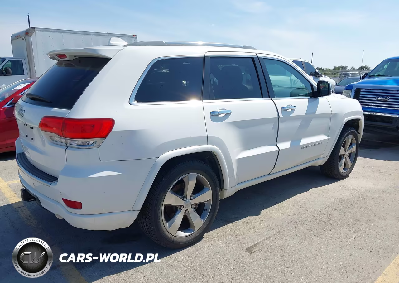 2014 Jeep Grand Cherokee Overland VIN:1C4RJFCG4EC386427 - 4
