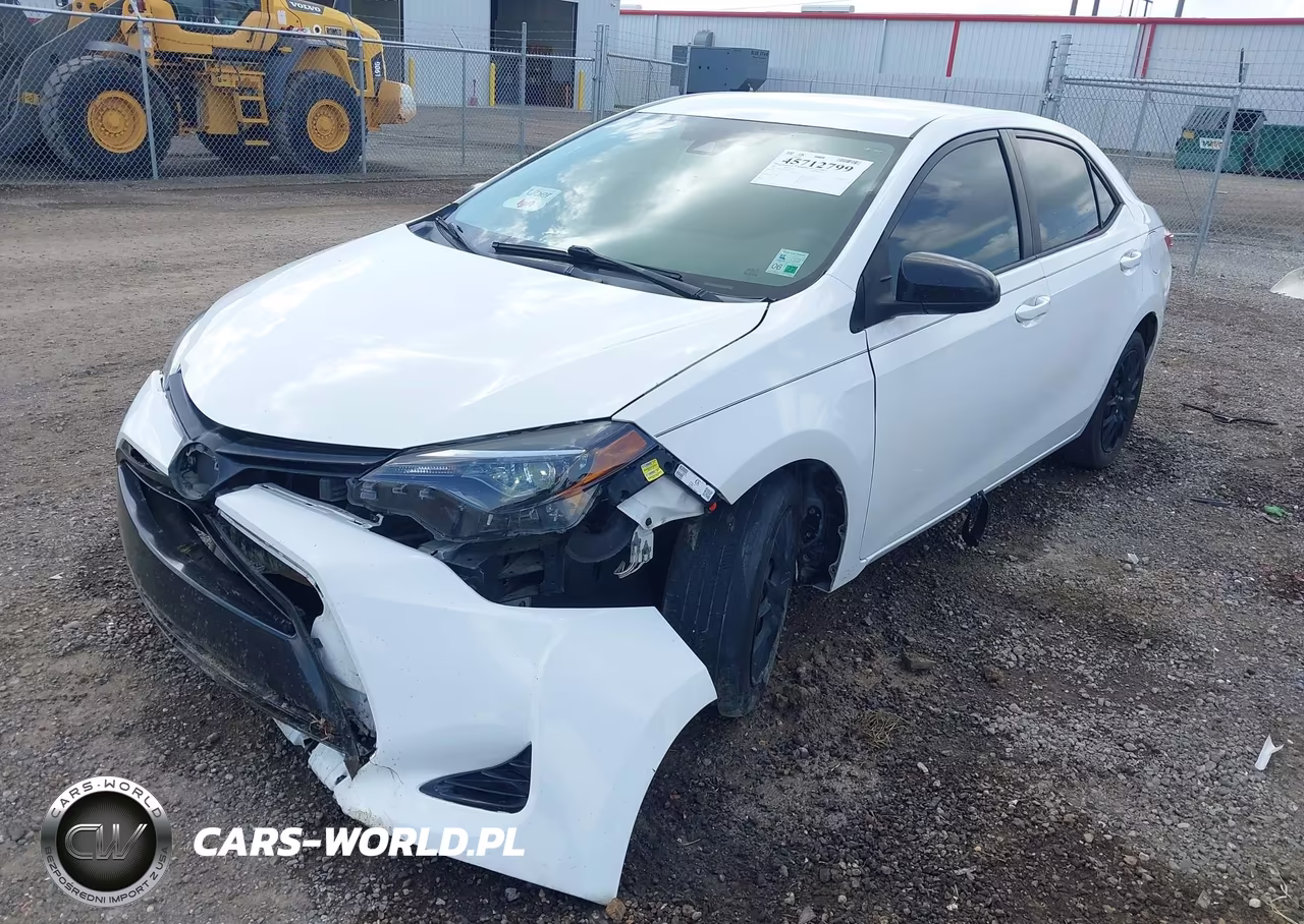 2017 Toyota Corolla Le VIN:5YFBURHE5HP734412 - 2