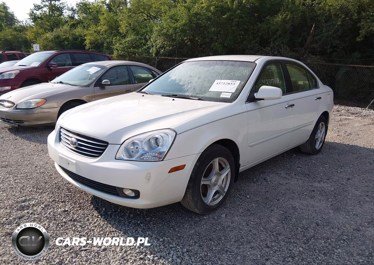 2007 Kia Optima Ex V6 VIN:KNAGE124875140202 - 2