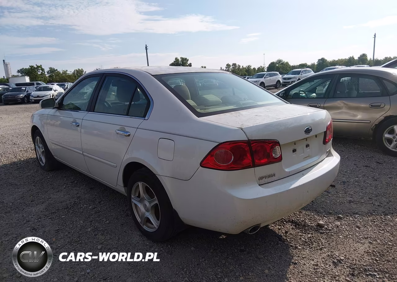 2007 Kia Optima Ex V6 VIN:KNAGE124875140202 - 3