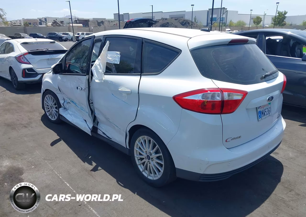 2013 Ford C-Max Hybrid Se VIN:1FADP5AU1DL548465 - 3