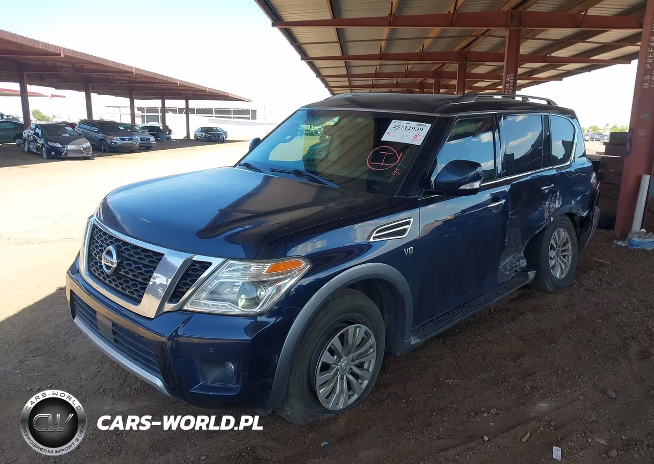 2017 Nissan Armada Sv VIN:JN8AY2ND8H9003034 - 2