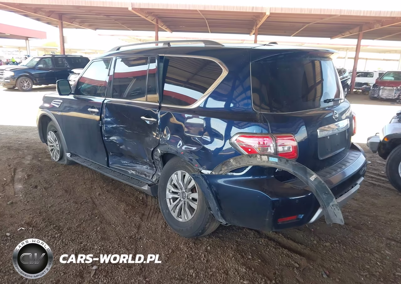 2017 Nissan Armada Sv VIN:JN8AY2ND8H9003034 - 3