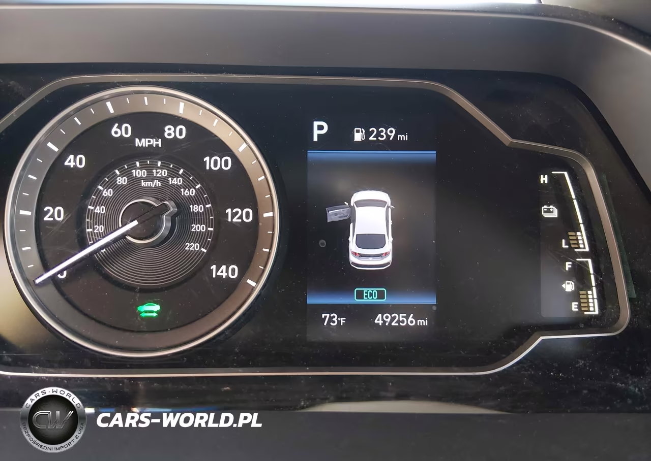2021 Hyundai Ioniq Hybrid Blue VIN:KMHC65LC6MU249217 - 15