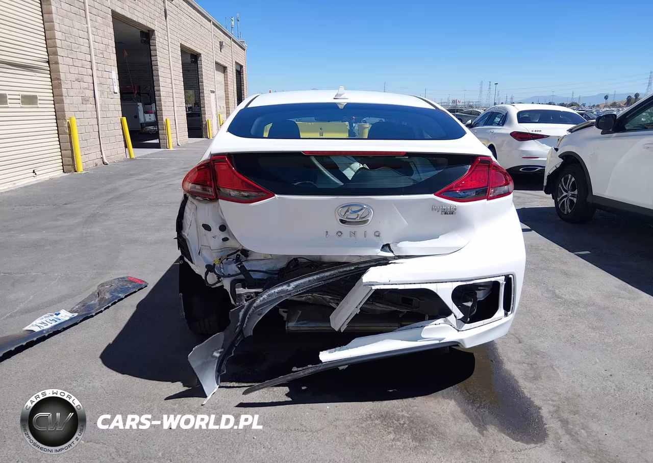 2021 Hyundai Ioniq Hybrid Blue VIN:KMHC65LC6MU249217 - 16