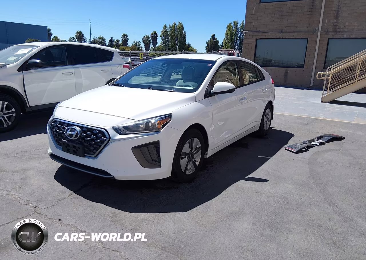 2021 Hyundai Ioniq Hybrid Blue VIN:KMHC65LC6MU249217 - 2