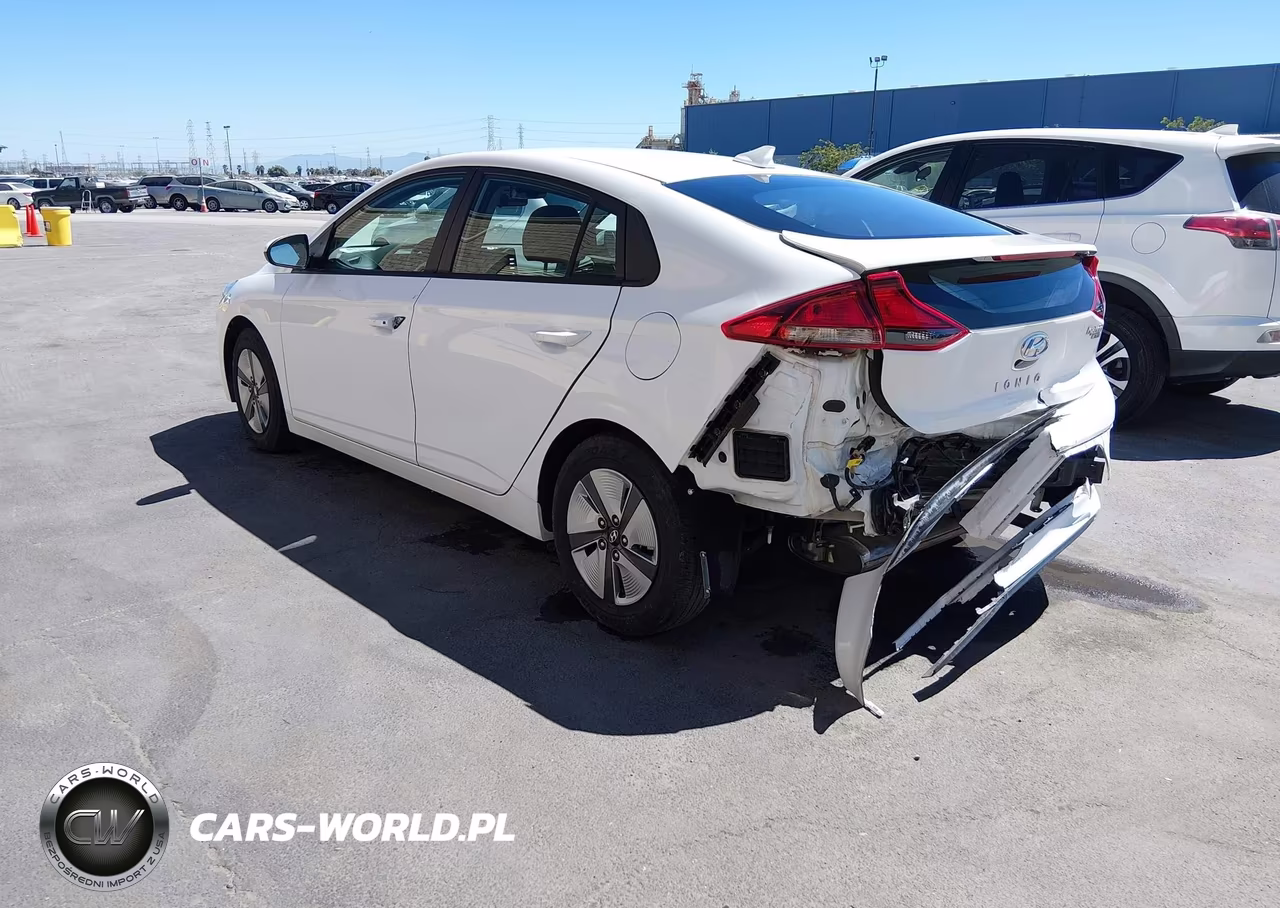2021 Hyundai Ioniq Hybrid Blue VIN:KMHC65LC6MU249217 - 3
