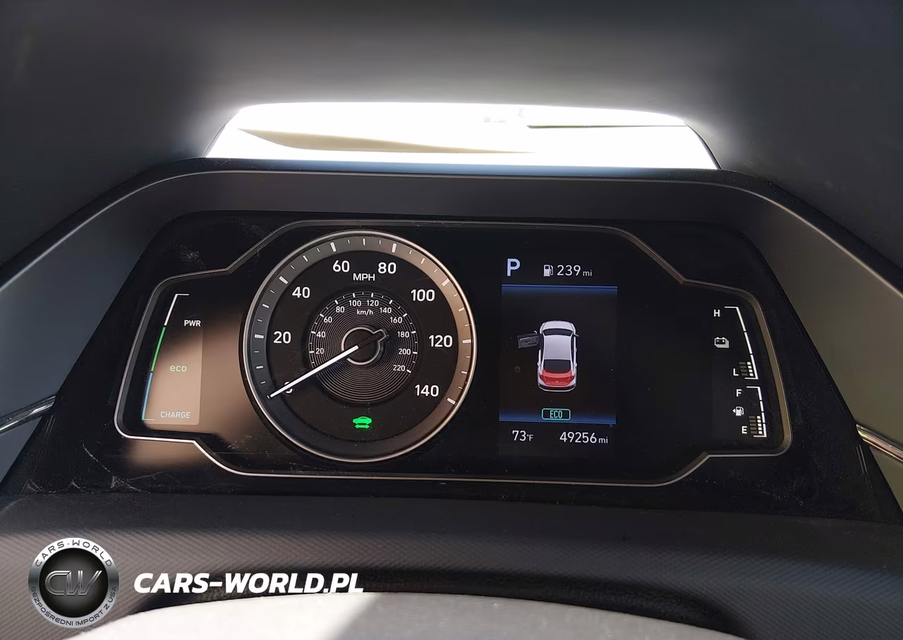 2021 Hyundai Ioniq Hybrid Blue VIN:KMHC65LC6MU249217 - 7
