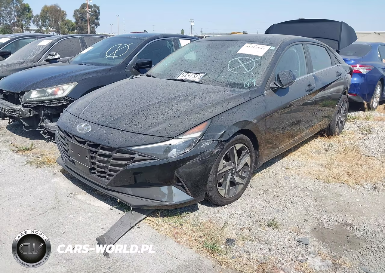 2023 Hyundai Elantra Hybrid Limited VIN:KMHLN4AJ1PU086625 - 2