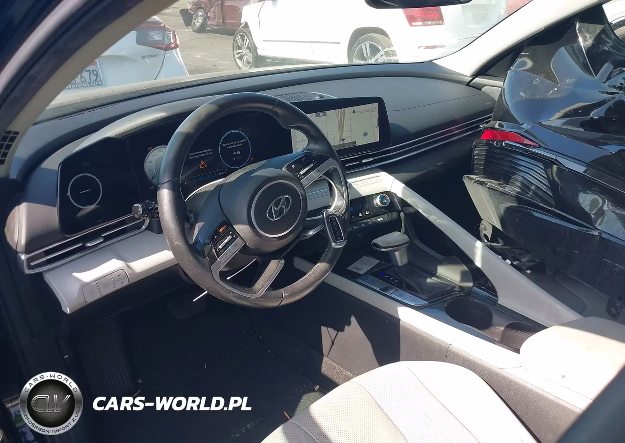 2023 Hyundai Elantra Hybrid Limited VIN:KMHLN4AJ1PU086625 - 5