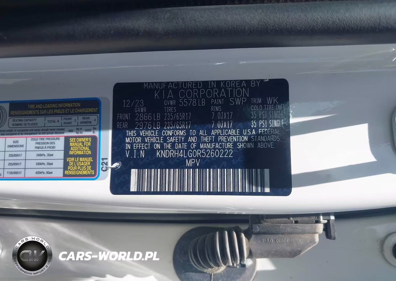 2024 Kia Sorento Hybrid Ex VIN:KNDRH4LG0R5260222 - 9