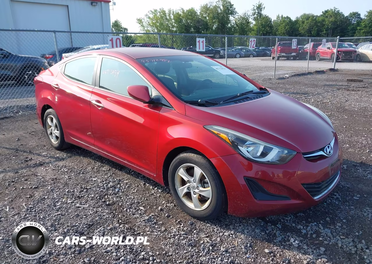 2015 Hyundai Elantra Se VIN:5NPDH4AE8FH575535 - 1