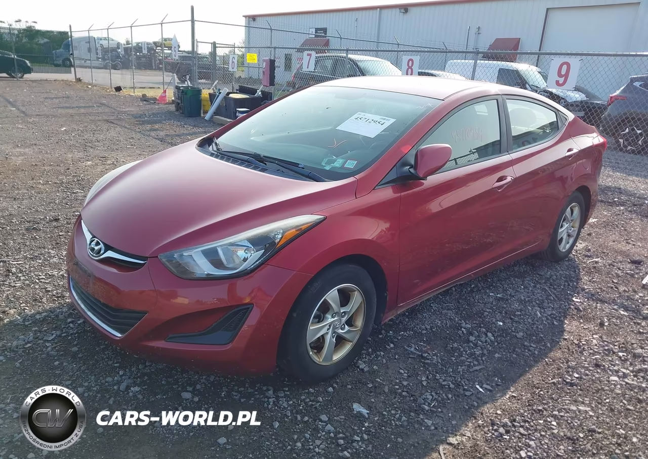 2015 Hyundai Elantra Se VIN:5NPDH4AE8FH575535 - 2