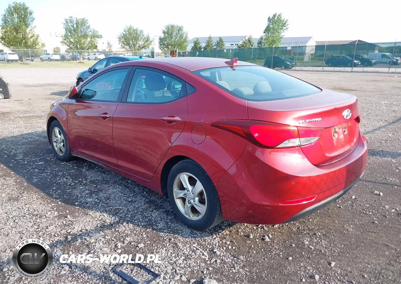 2015 Hyundai Elantra Se VIN:5NPDH4AE8FH575535 - 3