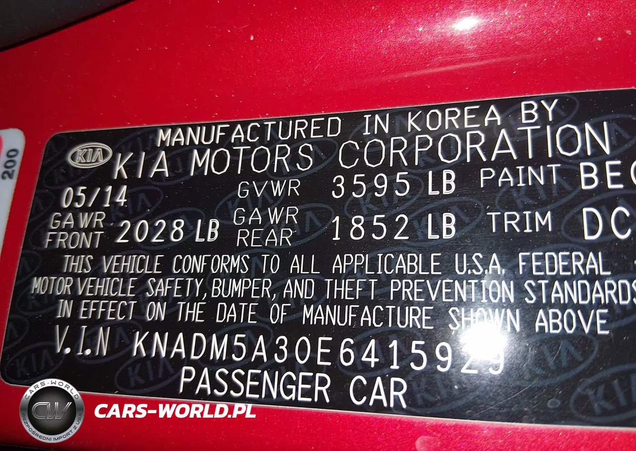 2014 Kia Rio Lx VIN:KNADM5A30E6415929 - 9