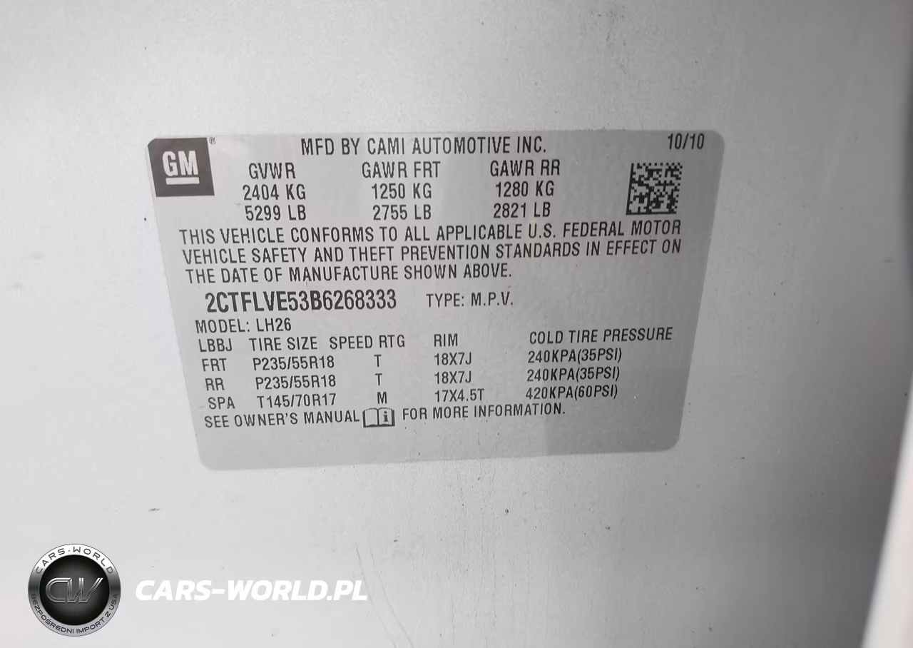 2011 GMC Terrain Slt-1 VIN:2CTFLVE53B6268333 - 9