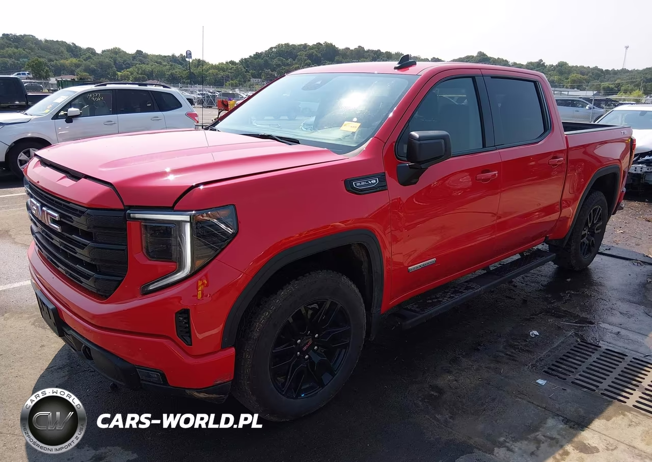 2025 GMC Sierra 1500 4Wd Short Box Elevation With 3Sb VIN:1GTUUCED6SZ212421 - 2