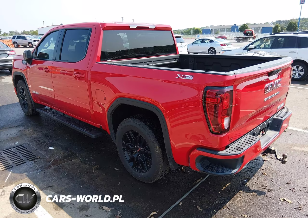 2025 GMC Sierra 1500 4Wd Short Box Elevation With 3Sb VIN:1GTUUCED6SZ212421 - 3