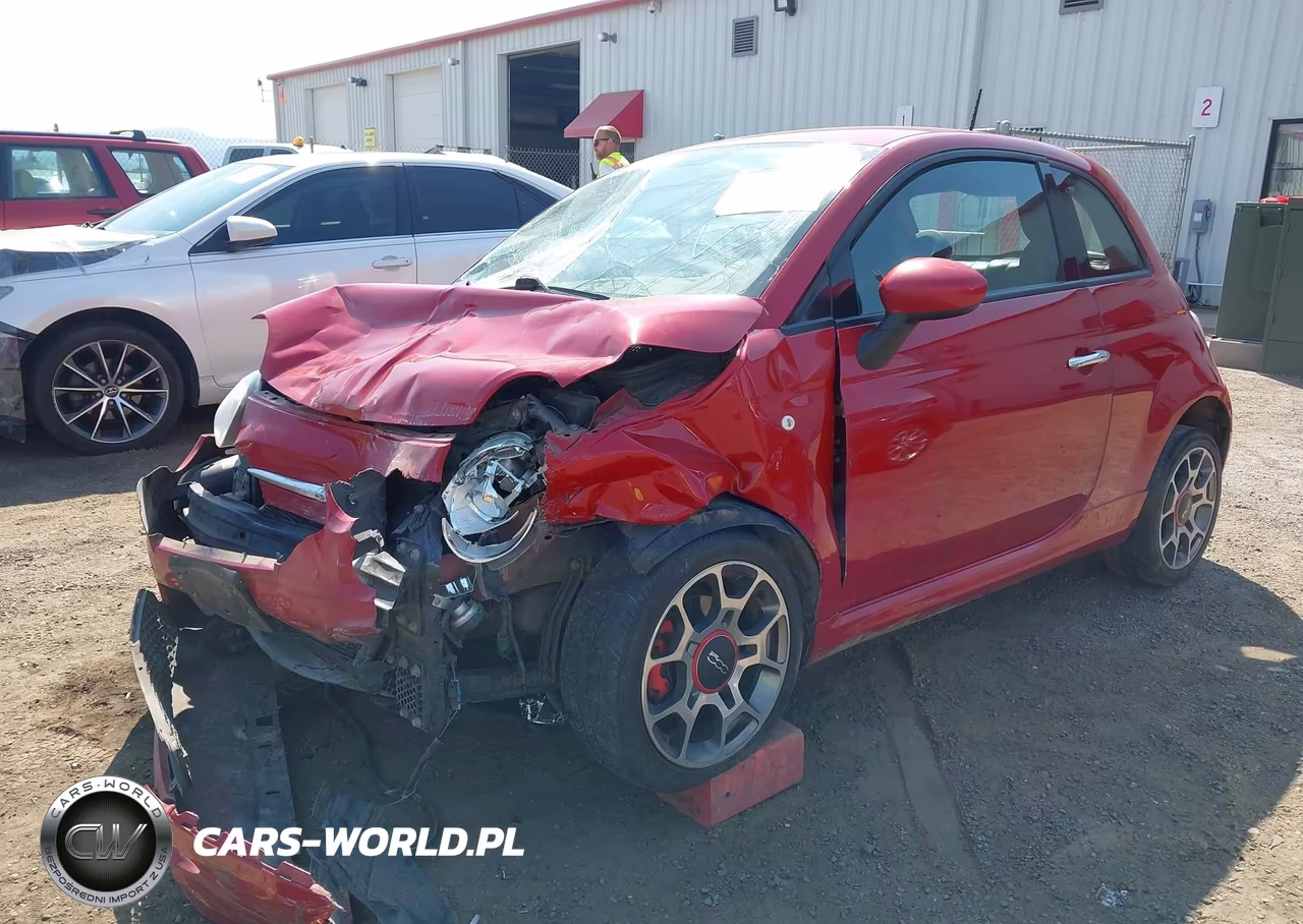 2013 Fiat 500 Sport VIN:3C3CFFBR3DT750483 - 2