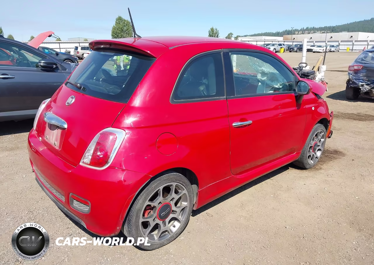 2013 Fiat 500 Sport VIN:3C3CFFBR3DT750483 - 4