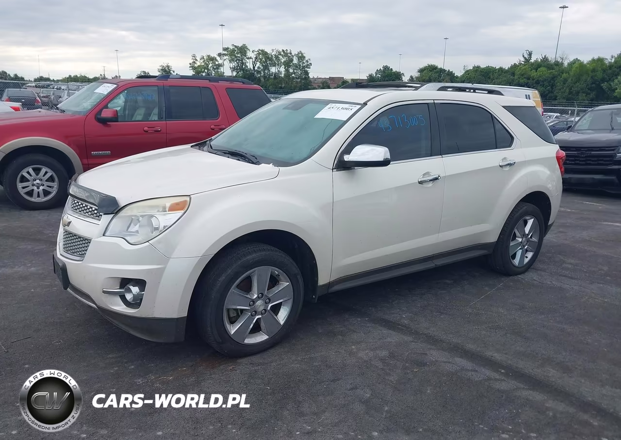 2013 Chevrolet Equinox Ltz VIN:1GNALFEK3DZ123857 - 2