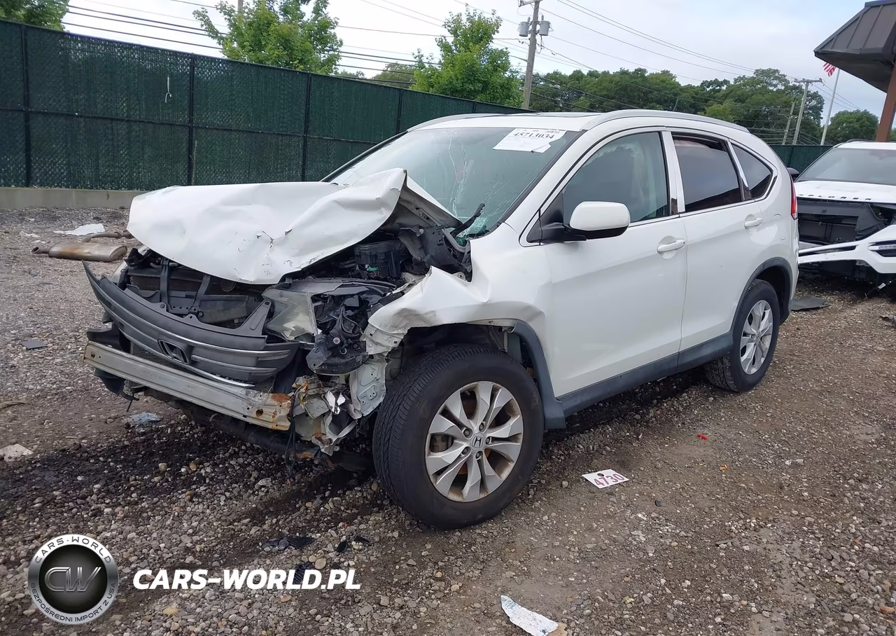 2013 Honda Cr-V Ex-L VIN:5J6RM4H76DL067611 - 2