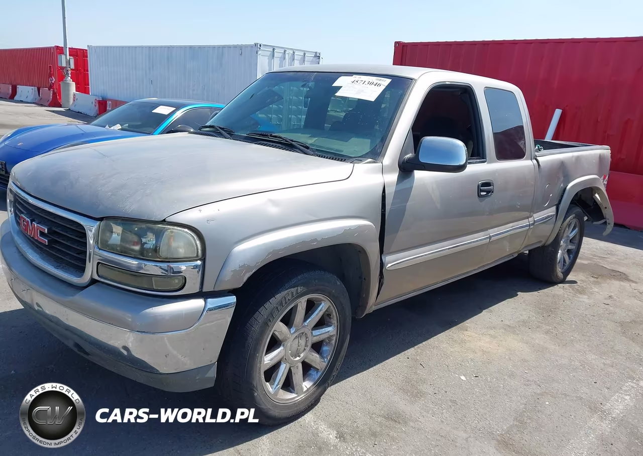 2001 GMC Sierra 1500 Sle VIN:2GTEK19T611252926 - 2