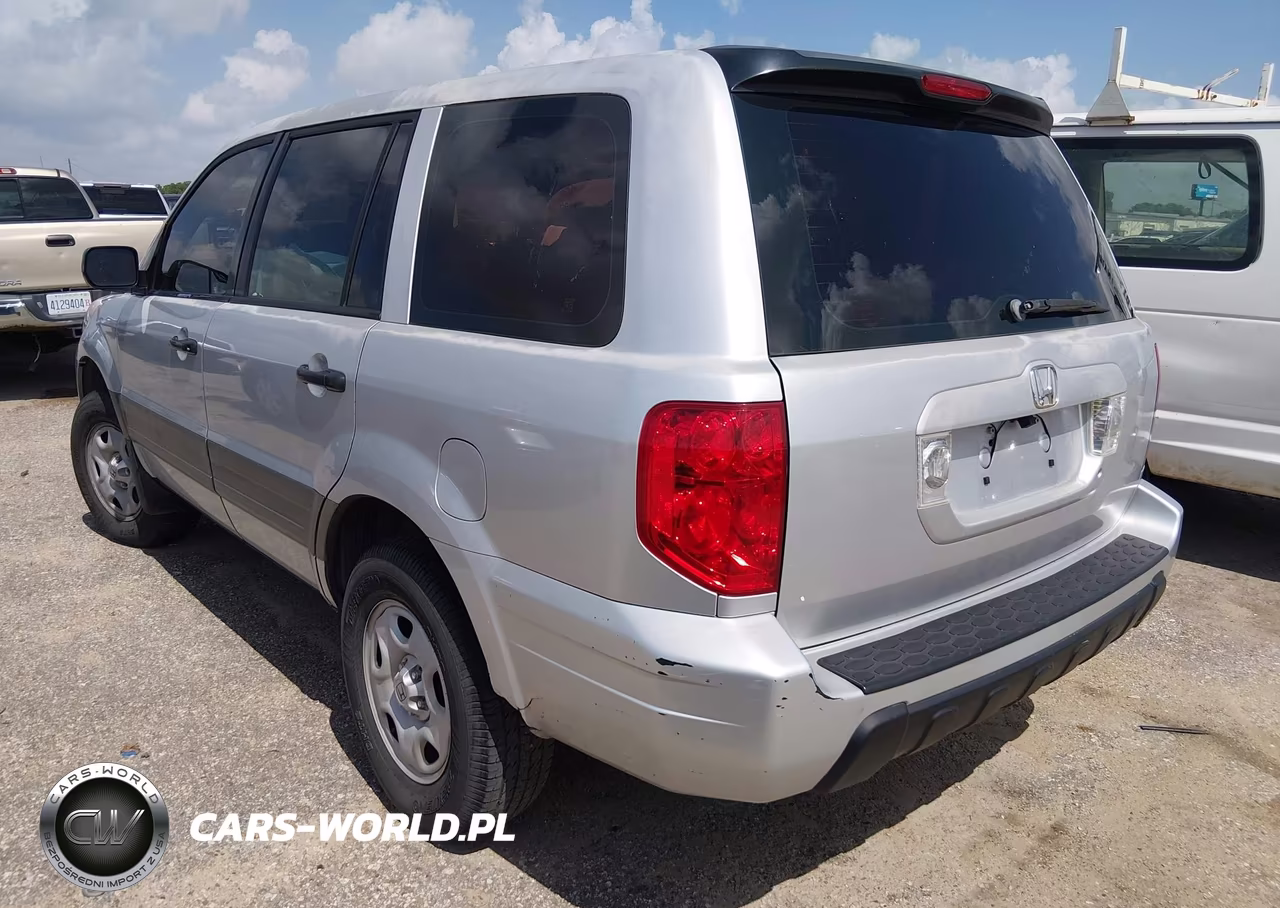 2005 Honda Pilot Lx VIN:2HKYF18105H551916 - 3
