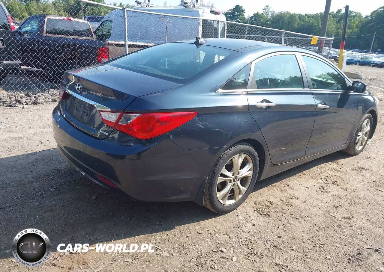 2012 Hyundai Sonata Limited VIN:5NPEC4AC5CH481884 - 4