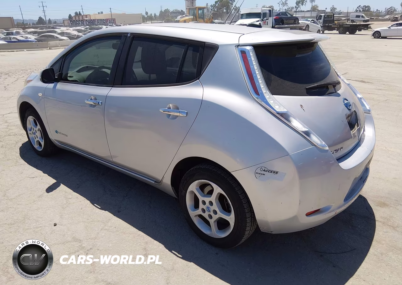 2011 Nissan Leaf Sl VIN:JN1AZ0CPXBT003835 - 3