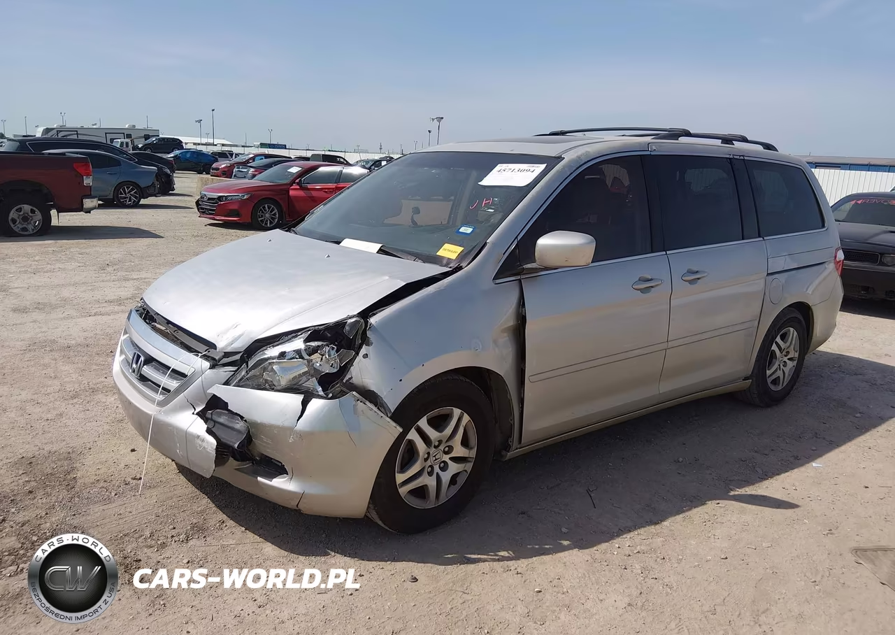 2005 Honda Odyssey Ex-L VIN:5FNRL38745B129675 - 2