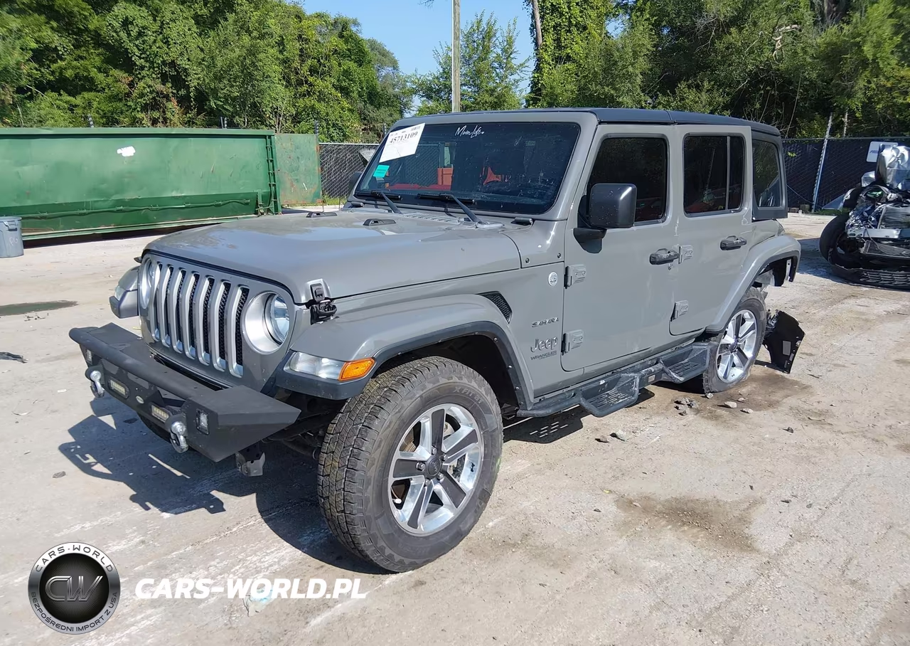 2021 Jeep Wrangler Unlimited Sahara 4X4 VIN:1C4HJXEN0MW525494 - 2
