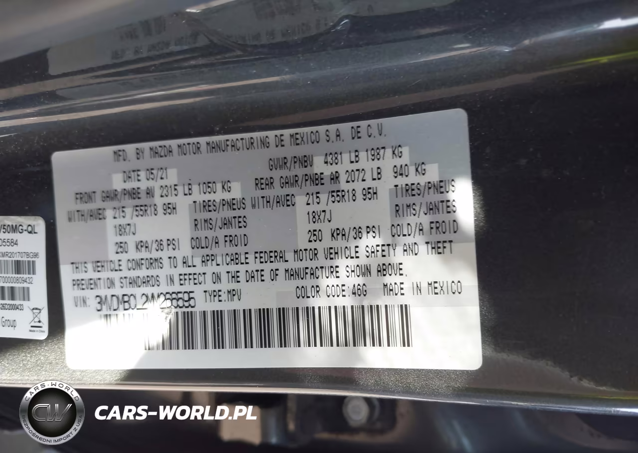 2021 Mazda Cx-30 Preferred VIN:3MVDMBCL2MM266595 - 9