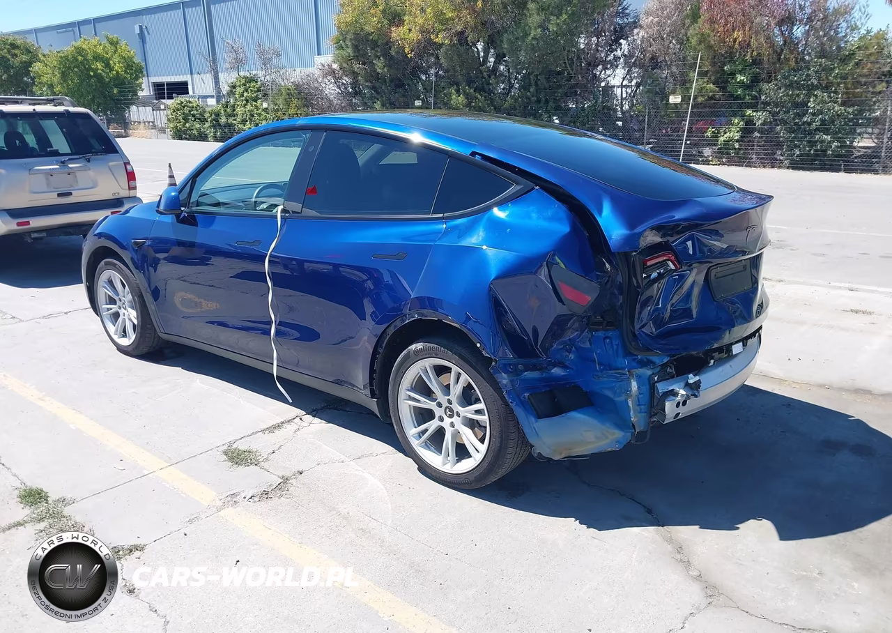 2020 Tesla Model Y Long Range Dual Motor All-Wheel Drive VIN:5YJYGDEE5LF015156 - 3