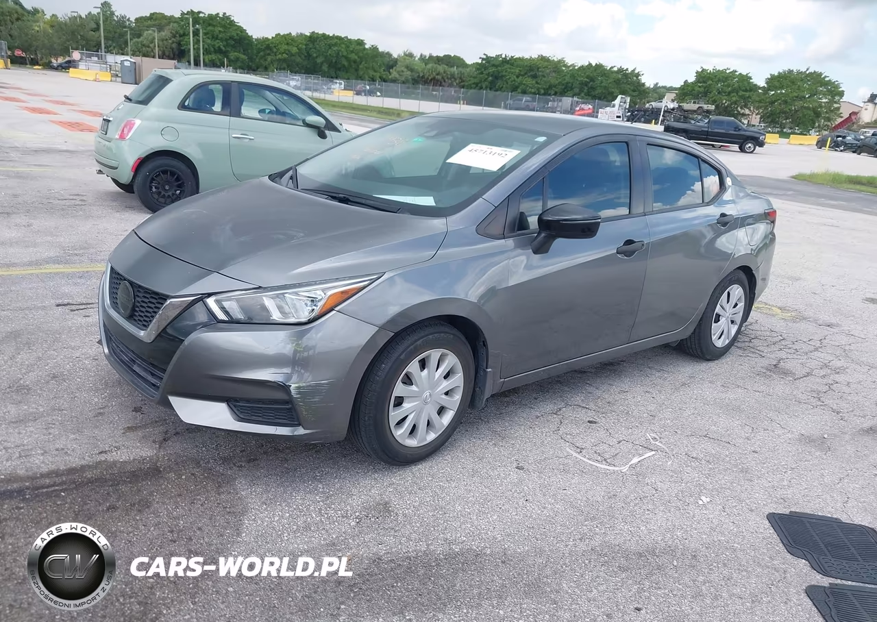 2020 Nissan Versa S Xtronic Cvt VIN:3N1CN8DV0LL916674 - 2