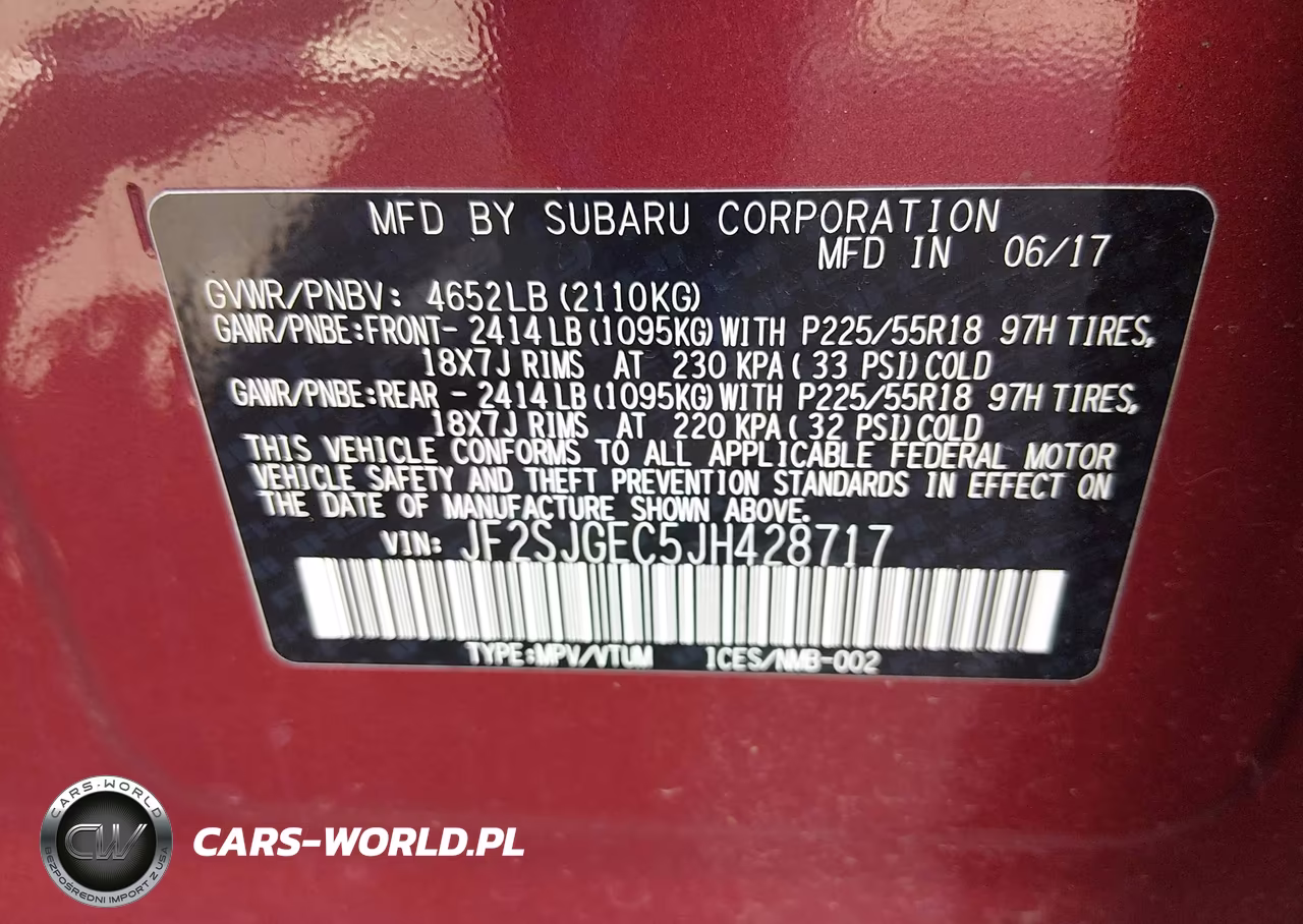 2018 Subaru Forester 2.0Xt Premium VIN:JF2SJGEC5JH428717 - 9