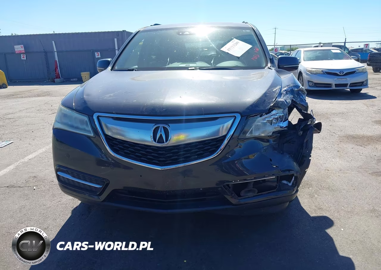 2016 Acura Mdx Advance Entertainment Packages-Advance Package VIN:5FRYD3H98GB011527 - 12