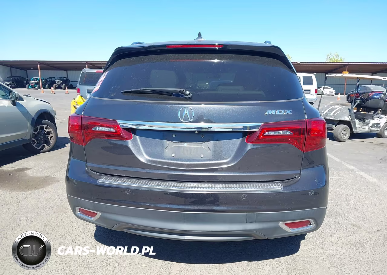 2016 Acura Mdx Advance Entertainment Packages-Advance Package VIN:5FRYD3H98GB011527 - 16