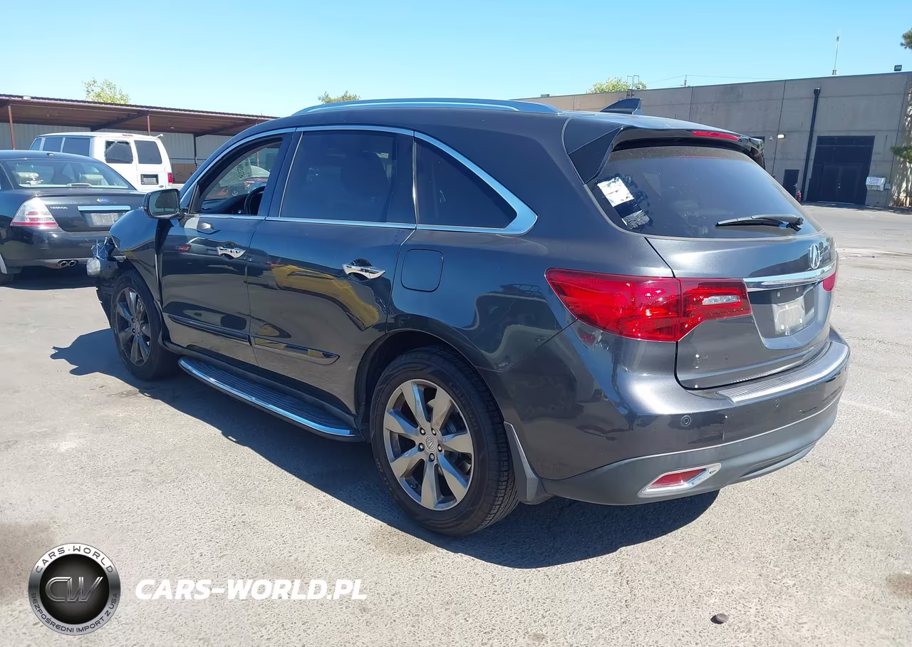 2016 Acura Mdx Advance Entertainment Packages-Advance Package VIN:5FRYD3H98GB011527 - 3