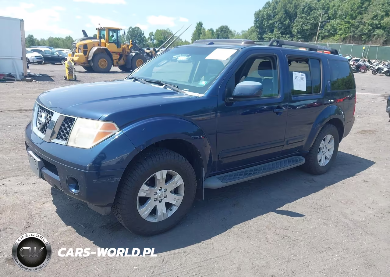 2007 Nissan Pathfinder Le VIN:5N1AR18W87C635612 - 2