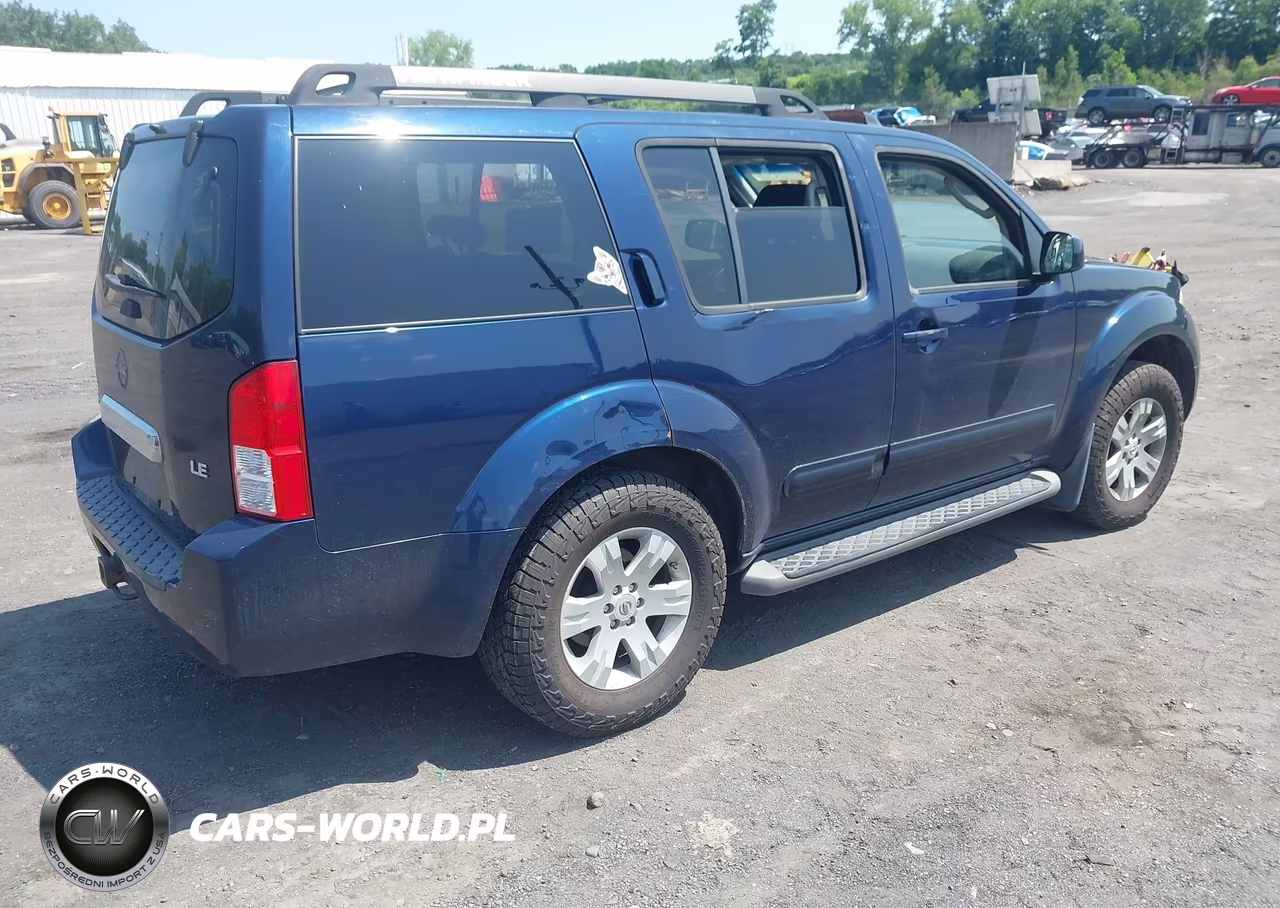2007 Nissan Pathfinder Le VIN:5N1AR18W87C635612 - 4