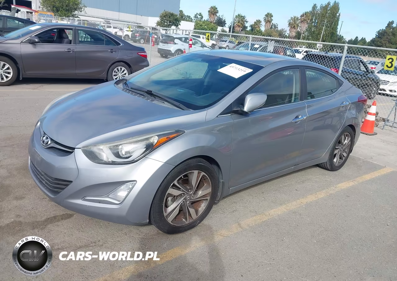 2015 Hyundai Elantra Limited VIN:5NPDH4AE7FH599180 - 2