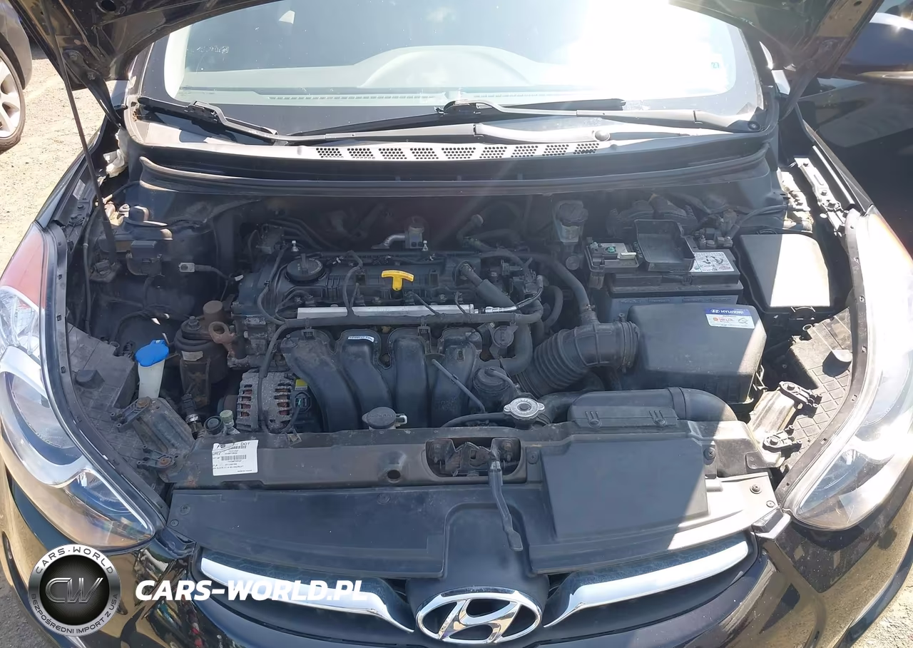 2012 Hyundai Elantra Limited (Ulsan Plant) VIN:KMHDH4AE7CU285851 - 10