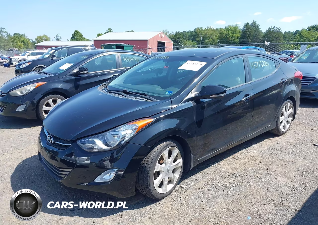 2012 Hyundai Elantra Limited (Ulsan Plant) VIN:KMHDH4AE7CU285851 - 2