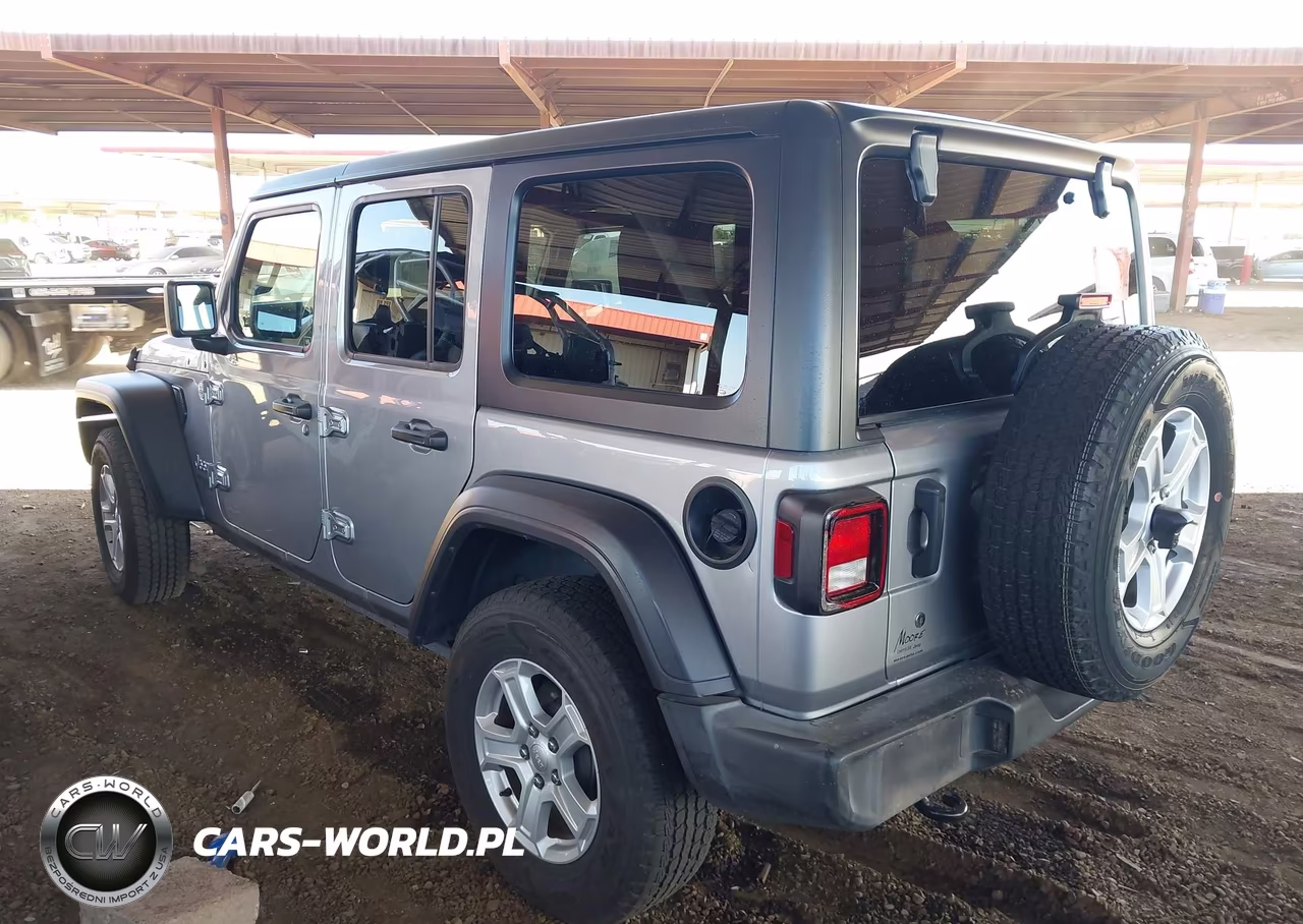 2019 Jeep Wrangler Unlimited Sport S 4X4 VIN:1C4HJXDNXKW617999 - 3