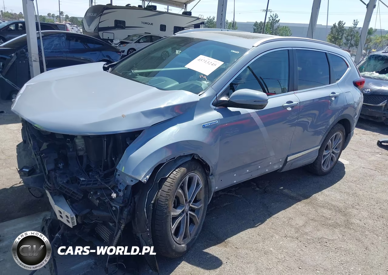 2022 Honda Cr-V Hybrid Touring VIN:5J6RT6H95NL010253 - 2