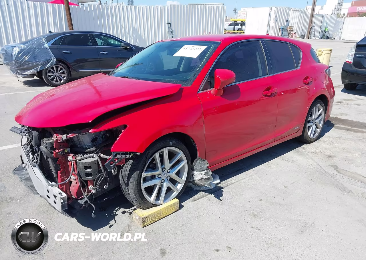 2016 Lexus Ct 200H VIN:JTHKD5BH2G2265674 - 2
