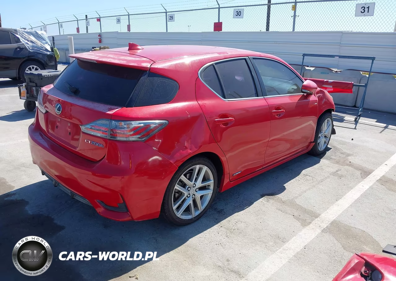 2016 Lexus Ct 200H VIN:JTHKD5BH2G2265674 - 4
